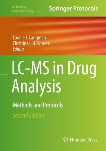 LC-MS in Drug Analysis Methods and Protocols