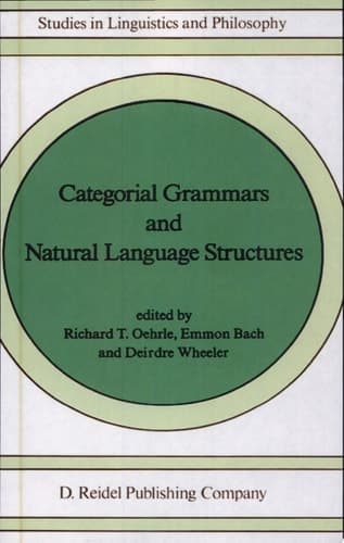 Categorial Grammars and Natural Language Structures