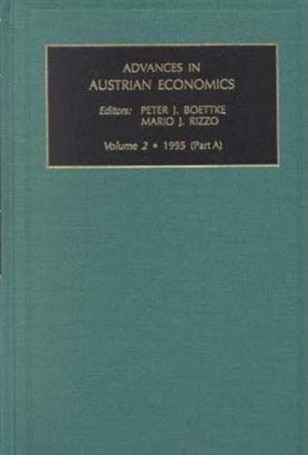 Advances in Austrian Economics