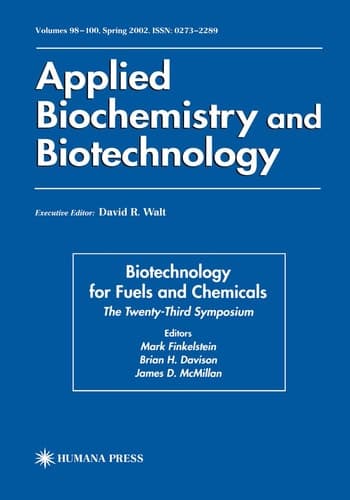Biotechnology for Fuels and Chemicals The Twenty-Third Symposium