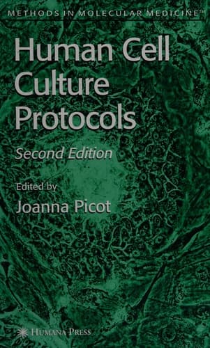 Human Cell Culture Protocols