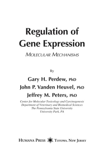 Regulation of Gene Expression