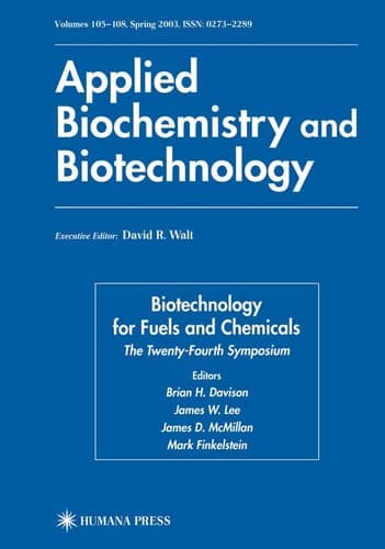 Biotechnology for Fuels and Chemicals The Twenty-Fourth Symposium