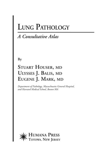 Lung Pathology (Current Clinical Pathology)