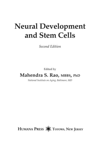 Neural Development and Stem Cells