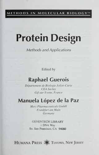 Protein Design