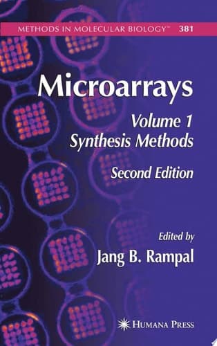 Microarrays Volume I: Synthesis Methods