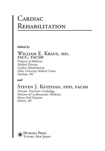 Cardiac Rehabilitation