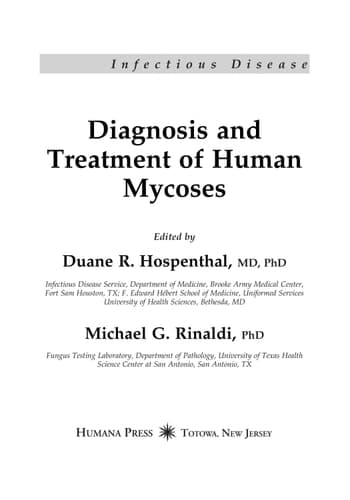 Diagnosis and Treatment of Human Mycoses