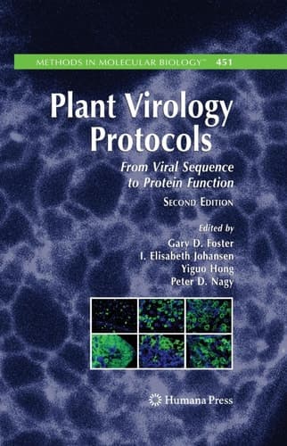 Plant Virology Protocols From Viral Sequence to Protein Function