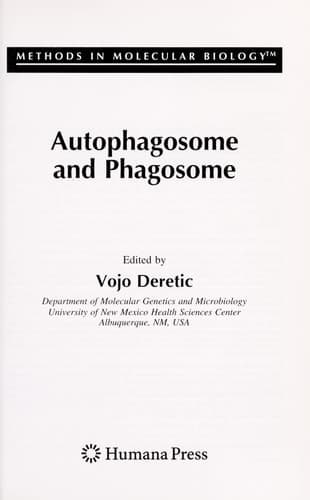 Autophagosome and Phagosome