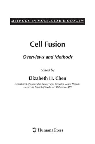 Cell Fusion Overviews and Methods