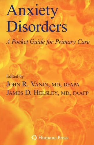 Anxiety Disorders A Pocket Guide For Primary Care