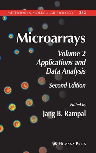 Microarrays Volume 2, Applications and Data Analysis