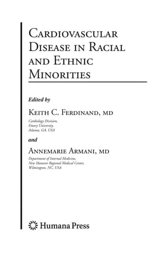 Cardiovascular Disease in Racial and Ethnic Minorities