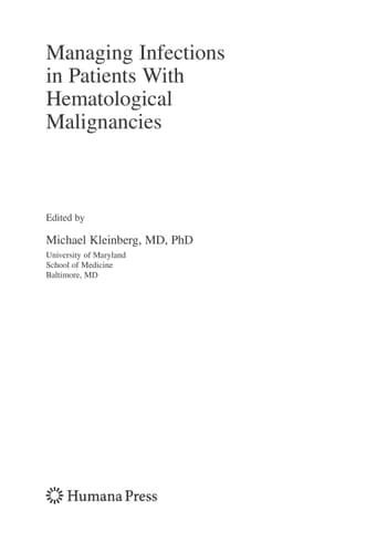 Managing Infections in Patients With Hematological Malignancies