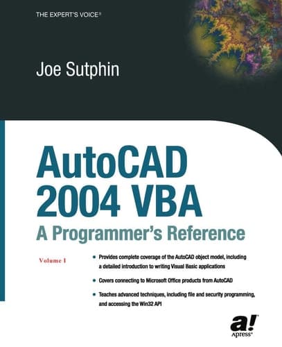AutoCAD 2004 VBA: A Programmer's Reference