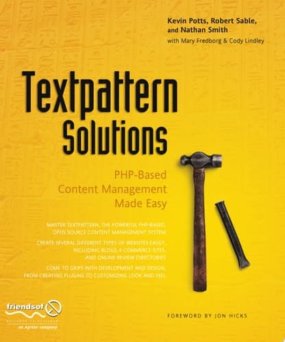 Textpattern Solutions PHP-Based Content Management Made Easy