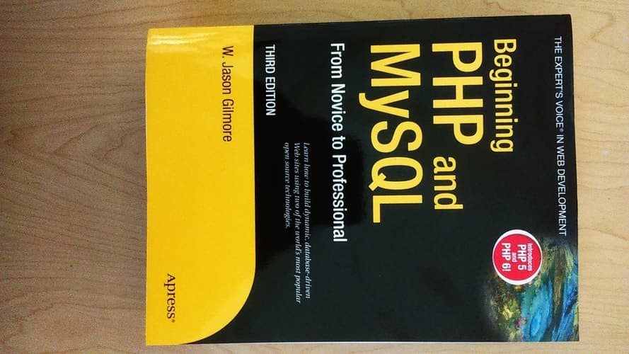 Beginning PHP and MySQL From Novice to Professional
