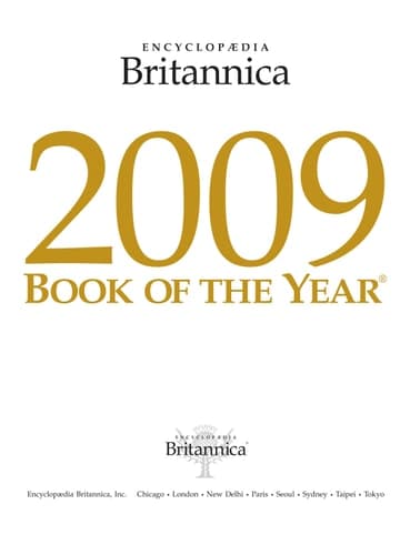 Britannica Book of the Year 2009