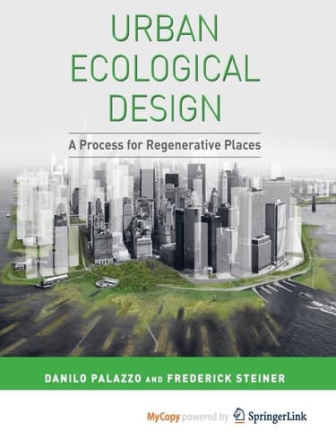 Urban Ecological Design A Process for Regenerative Places