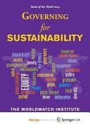 State of the World 2014 Governing for Sustainability