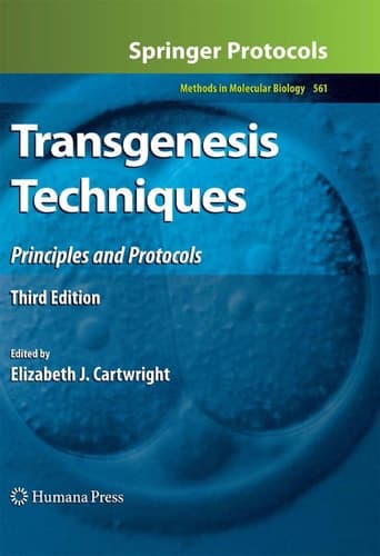 Transgenesis Techniques Principles and Protocols