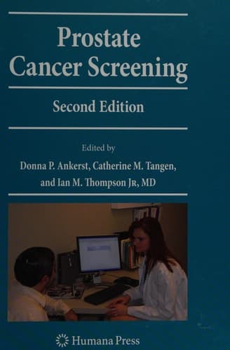 Prostate Cancer Screening Second Edition