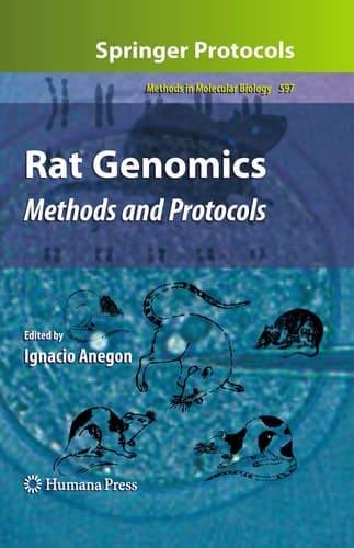 Rat Genomics Methods and Protocols