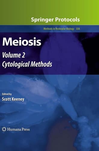 Meiosis Volume 2, Cytological Methods