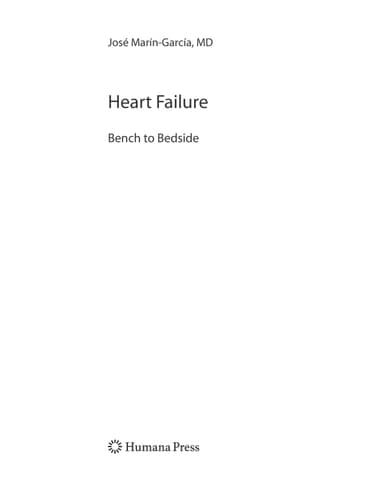 Heart Failure Bench to Bedside