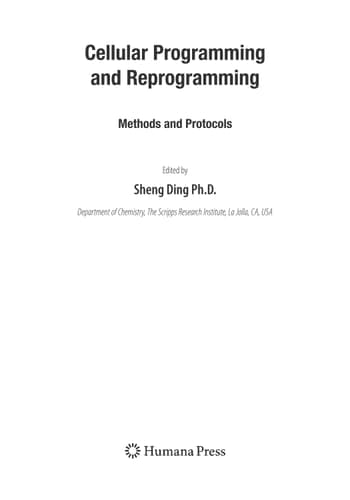 Cellular Programming and Reprogramming Methods and Protocols