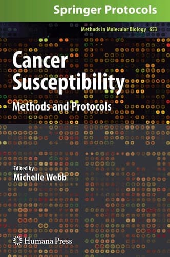 Cancer Susceptibility Methods and Protocols