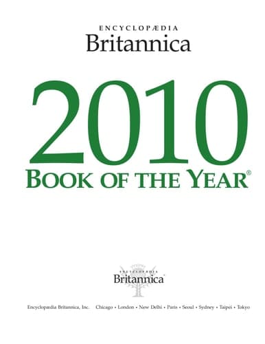 Britannica Book of the Year 2010