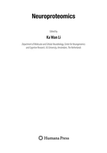 Neuroproteomics