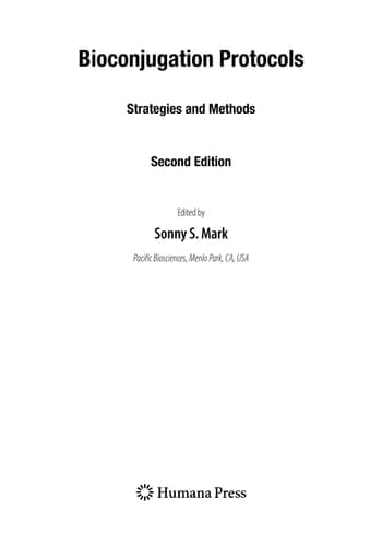 Bioconjugation Protocols Strategies and Methods