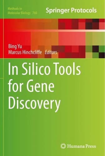 In Silico Tools for Gene Discovery