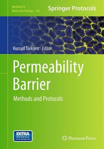 Permeability Barrier Methods and Protocols