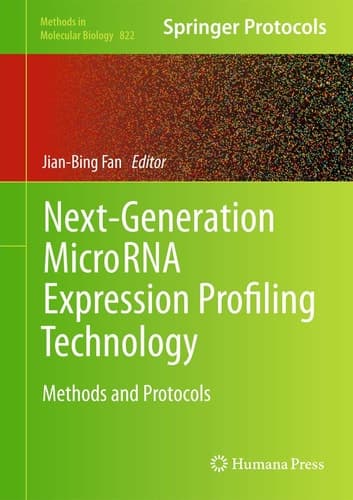 Next-Generation MicroRNA Expression Profiling Technology Methods and Protocols