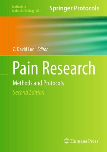 Pain Research Methods and Protocols