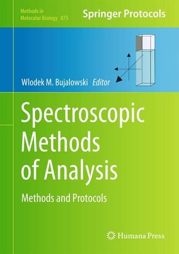 Spectroscopic Methods of Analysis Methods and Protocols