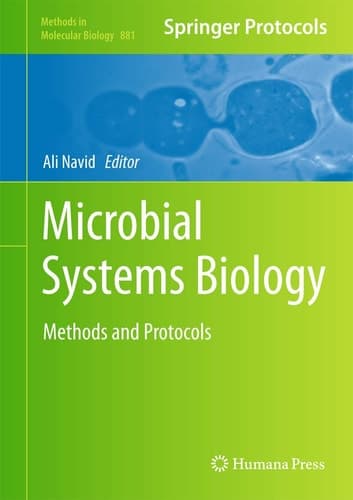 Microbial Systems Biology Methods and Protocols
