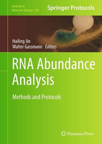 RNA Abundance Analysis Methods and Protocols