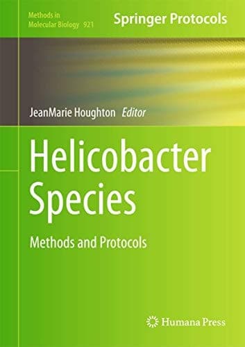 Helicobacter Species Methods and Protocols