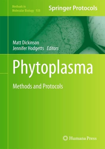 Phytoplasma Methods and Protocols