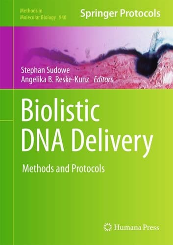 Biolistic DNA Delivery Methods and Protocols