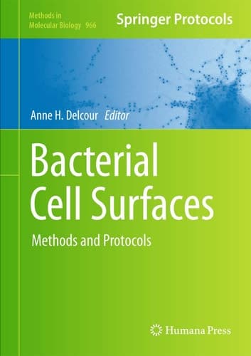Bacterial Cell Surfaces Methods and Protocols