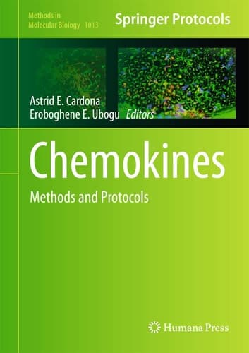 Chemokines Methods and Protocols