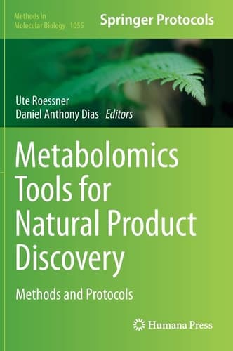 Metabolomics Tools for Natural Product Discovery Methods and Protocols