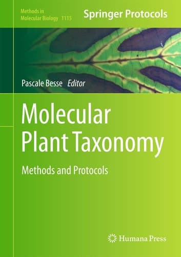 Molecular Plant Taxonomy Methods and Protocols